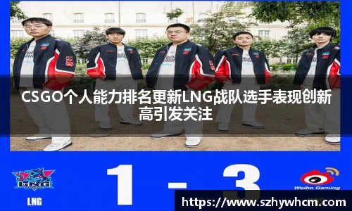 CSGO个人能力排名更新LNG战队选手表现创新高引发关注