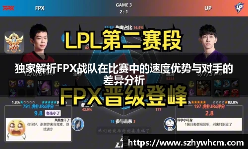 独家解析FPX战队在比赛中的速度优势与对手的差异分析